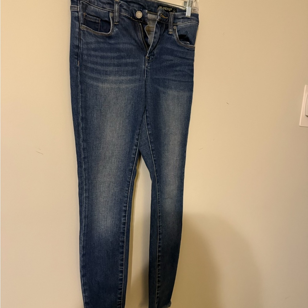 Blank NYC The Bond Indigo Skinny Jeans with Subtle Fade